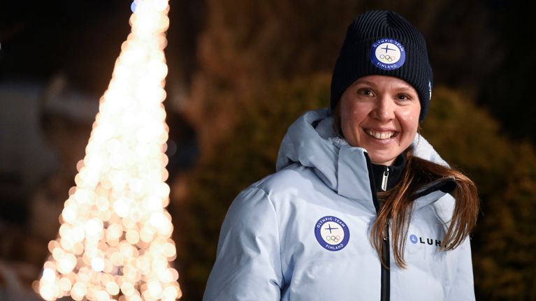 Kerttu Niskanen mediatilaisuudessa 11.2.2026.