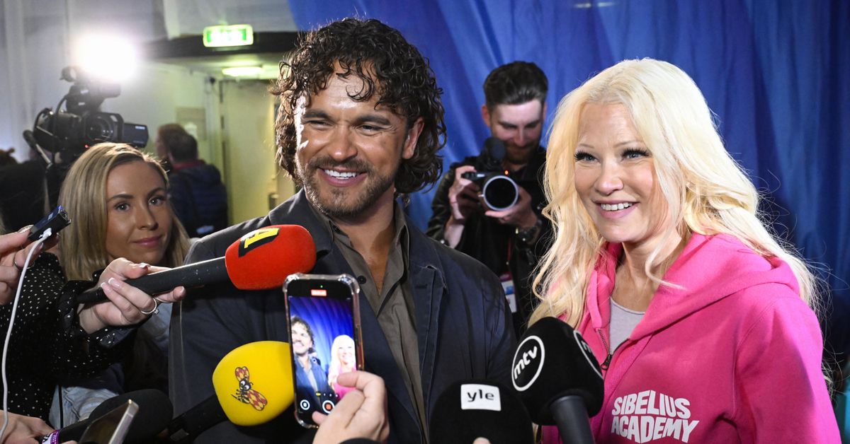 Linda Lampenius ja Pete Parkkonen Euroviisujen finaalipaikasta: ”Sairaan hyvä fiilis!”