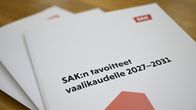 SAK:n tavoitteet vaalikaudelle 2027–2031 -kirjanen.