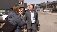 Erityislähettiläs Jeff Landry vieraili alkuviikosta Grönlannissa.