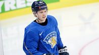 Konsta Helenius på en träning.