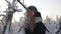 Pauliina Leikas, Mustarinda-seuran toiminnanjohtaja Hyrynsalmella.