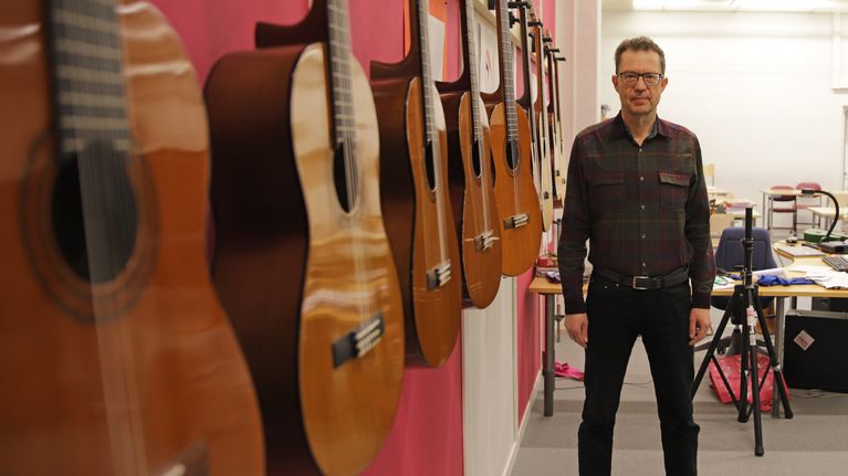 Musiikin lehtori Antti Taipale