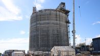 LNG-vastaanottoterminaali Haminan satamassa.