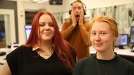 Milla Luoma, Karri Laihonen ja Aino-Inkeri Huhta