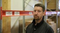 Huonekalutehdas Rintaluoma Oy:n yrittäjä Rami Rintaluoma.