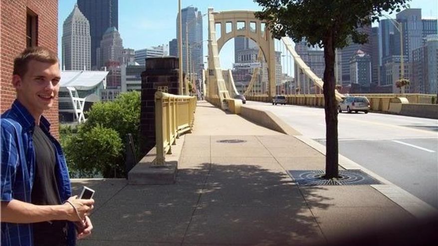 Esa Holappa, Suomen Vastarintaliikkeen entinen johtaja, Pittsburghissa 2008.