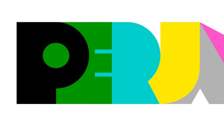 Perjantain värikäs logo.