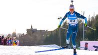 Tero Seppälä i spåret i Holmenkollen.