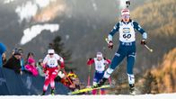 Suvi Minkkinen under världscupen i Ruhpolding 2026.