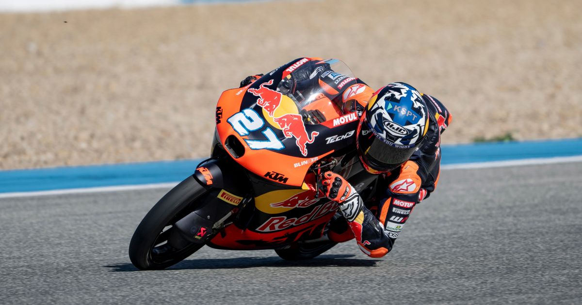 Rico Salmelan hieno nousu päättyi ulosajoon Ranskan Moto 3 -kilpailussa