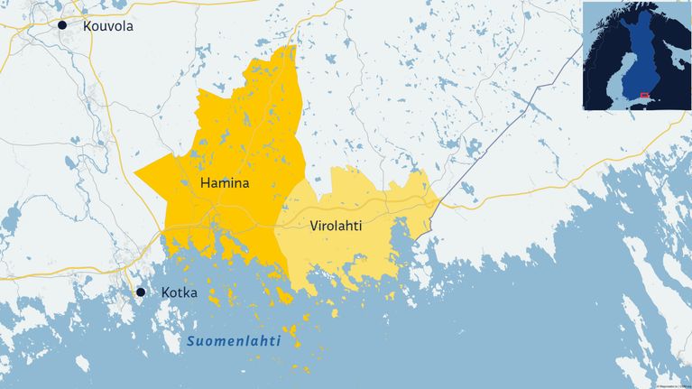 Hamina ja Virolahti päättävät kuntaliitoksesta toukokuun alussa ...