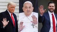 Paavi Franciscus, Donald Trup ja J.D. Vance.