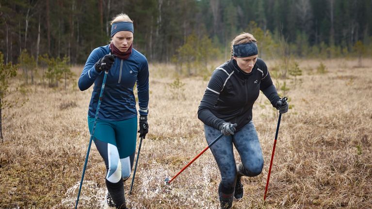 Sannah Nedergård tränade längdåkning i två år inför rollen i nya tv ...