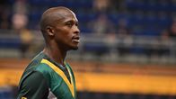 Pituushypyn vuoden 2017 maailmanmestari ja Rion olympiahopeamies Luvo Manyonga kuvattuna 22.3. 2026.         