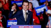Matt Gaetz kuvattuna kampanjatilaisuudessa Georgiassa 4. marraskuuta 2024.