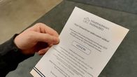 Hämeenlinnan taidemuseon lappu jolla pääsee HPK:n otteluun.