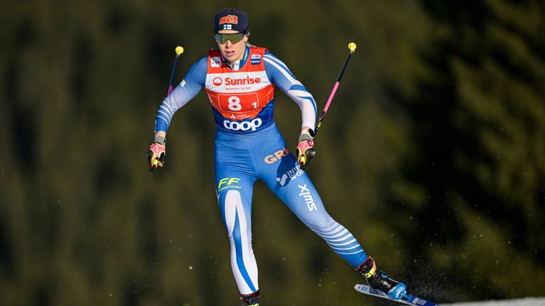Vilma Ryytty onnistui Davosissa hienosti.