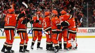 Anaheim Ducks juhlii 2. kierroksen paikkaa NHL:n pudotuspeleissä.