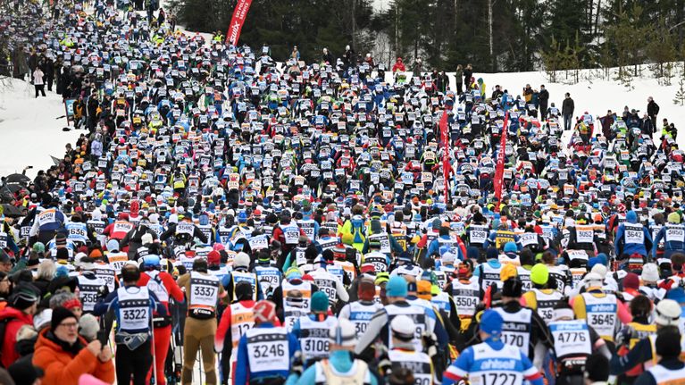 Vasaloppets start.