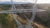 Rakenteilla oleva Järvilinjan työmaata Lapinlahdella.