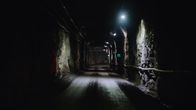 Tunneli joka johtaa alas ydinpolttoaineen loppusijoitustunneleihin.