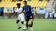 Herman Sjögrell i farten mot KuPS.