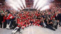 Florida Panthers juhlii mestaruutta.