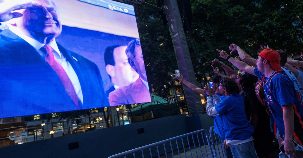 Donald Trumpin näyttäminen oli liikaa – kotiyleisö