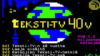 Teksti-tv:n sivu 840. 40-vuotis juhlasivu.