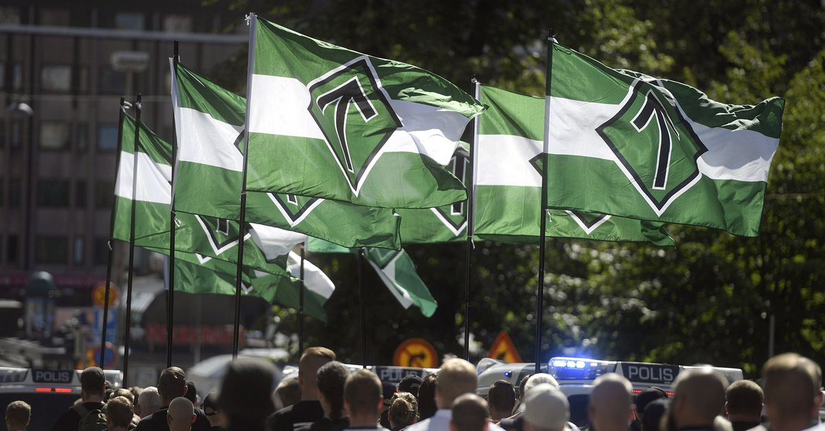 Banned neo-Nazi group assembles, nine detained