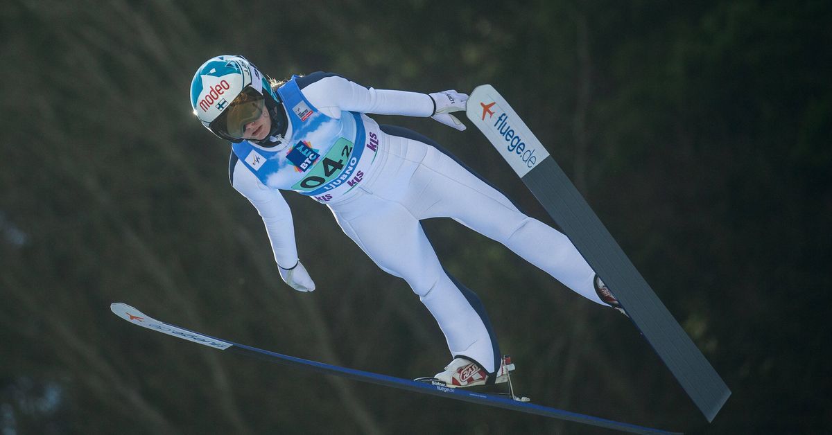 Mäkihyppääjä Jenny Rautionaho ponnisti uransa parhaaseen maailmancup ...