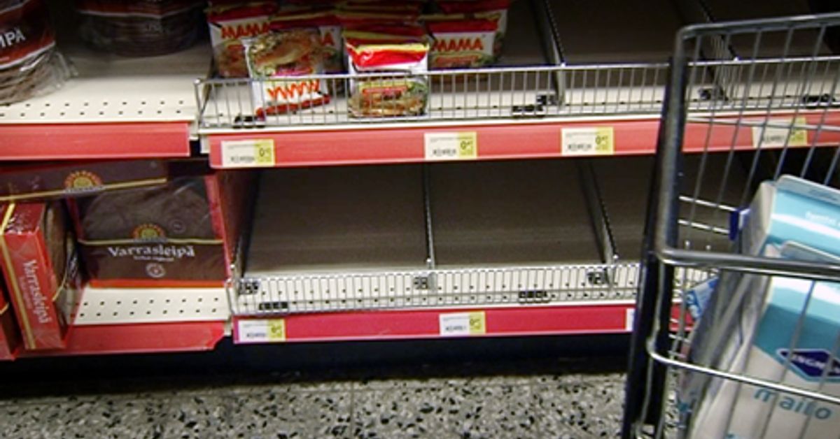 Gaps on Food Store Shelves Persist | Yle