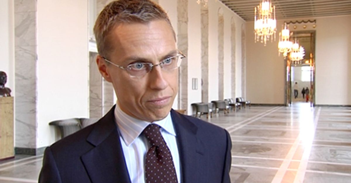 Stubb: Missile Shifts Could Stabilise Baltic | Yle