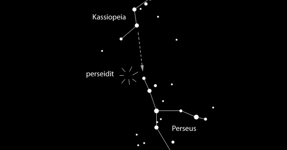 Ensi yönä tarjolla taattua viihdettä: Perseidit tulevat | Yle