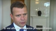 Uutisvideot: Orpo haluaa hallituksen keskustelevan perussuomalaisten kirjoittelusta
