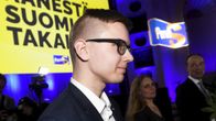 Perussuomalaisten Nuorten puheenjohtaja Asseri Kinnunen