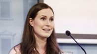  Pääministeri Sanna Marin hallituksen tiedotustilaisuudessa valtioneuvoston linnan tiedotustilassa Helsingissä 13. elokuuta