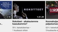 Kuvakaappaus rokotevastaiselta videolta. Youtube on poistanut videon palvelustaan Ylen selvityksen jälkeen.