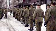 Varusmiehiä Pohjois-Karjalan prikaatissa.