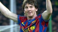 Lionel Messi tuulettaa.