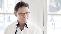 Jyrki Katainen pääministerin haastattelutunnilla.