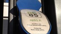Kuvassa E85 -polttonesteen tankkauspiste.