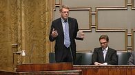 Matti Vanhanen eduskunnassa