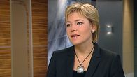 Henna Virkkunen Aamu-tv:n haastattelussa. 
