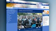 Kuvakaappaus Ndr.de sivustolta jossa näytillä video Tessa K:n syntymäpäiväjuhlista.