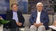 Risto Uimonen ja Tarmo Ropponen Aamu-tv:n vieraana.