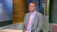 Stefan Wallin Aamu-tv:n haastattelussa.