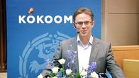 Jyrki Katainen puhuu kokoomuksen ministeriryhmän kesäkokouksessa Tampereella.