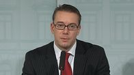 Puolustusministeri Stefan Wallin (r.)